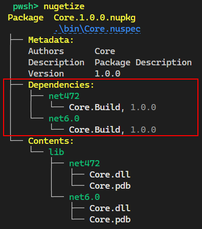 project reference as dependency